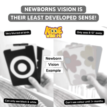 High Contrast Sensory Flash Cards For Babies - KiddieWink - Gifts They'll Love