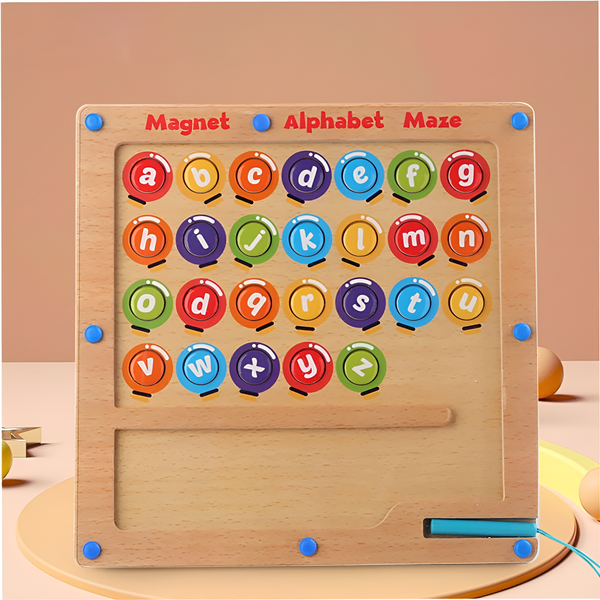 Magnetic Alphabets Maze Board Toy For Kids