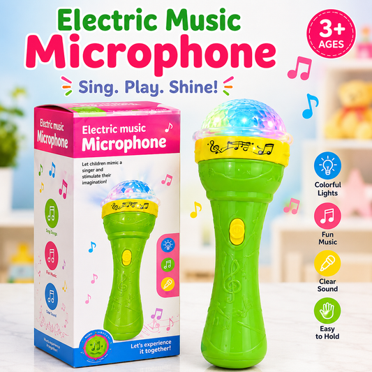 Electric Music Microphone Toy for Kids