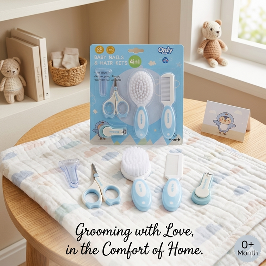 Interactive Gentle Baby Nail & Hair Grooming Kit