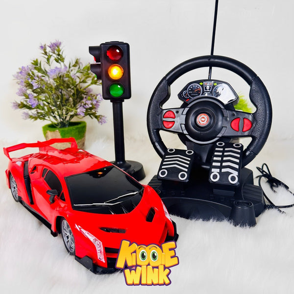 Pedal Steering Wheel Gravity Induction Drift RC Car - KiddieWink - Gifts They'll Love