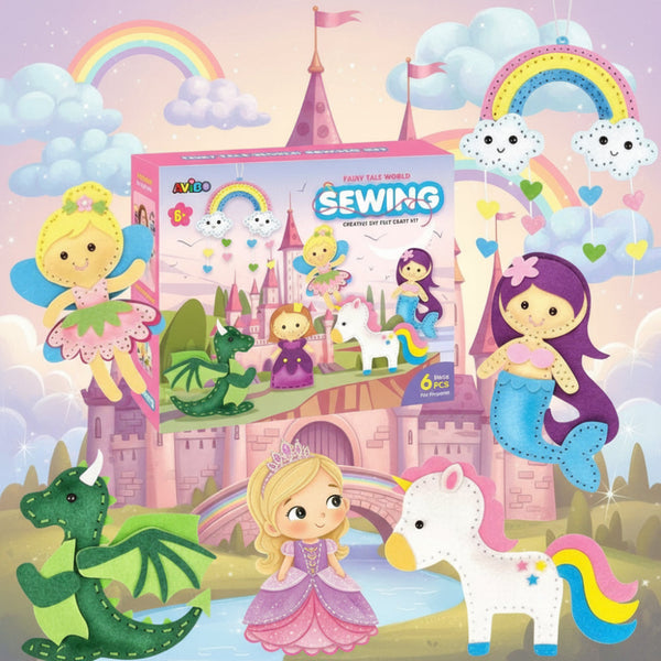 Magical DIY Felt Toy Set – Sew Your Own Fairy