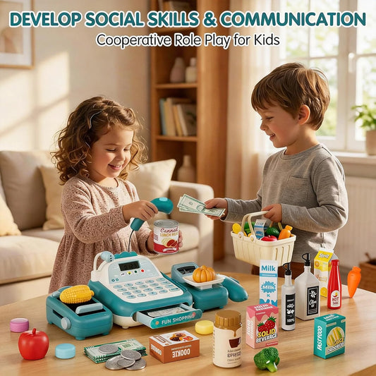 Multifunctional Master Cash Register Toy