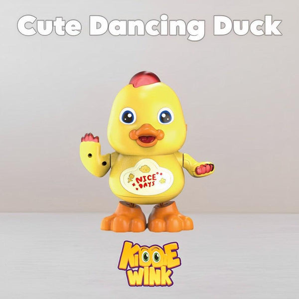 Lightning & Musical Cute Dancing Duck Toy For Kids - KiddieWink - Gifts They'll Love