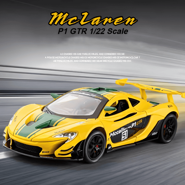 Diecast Model McLaren Mccallum P1 GTR 1/22 - KiddieWink - Gifts They'll Love