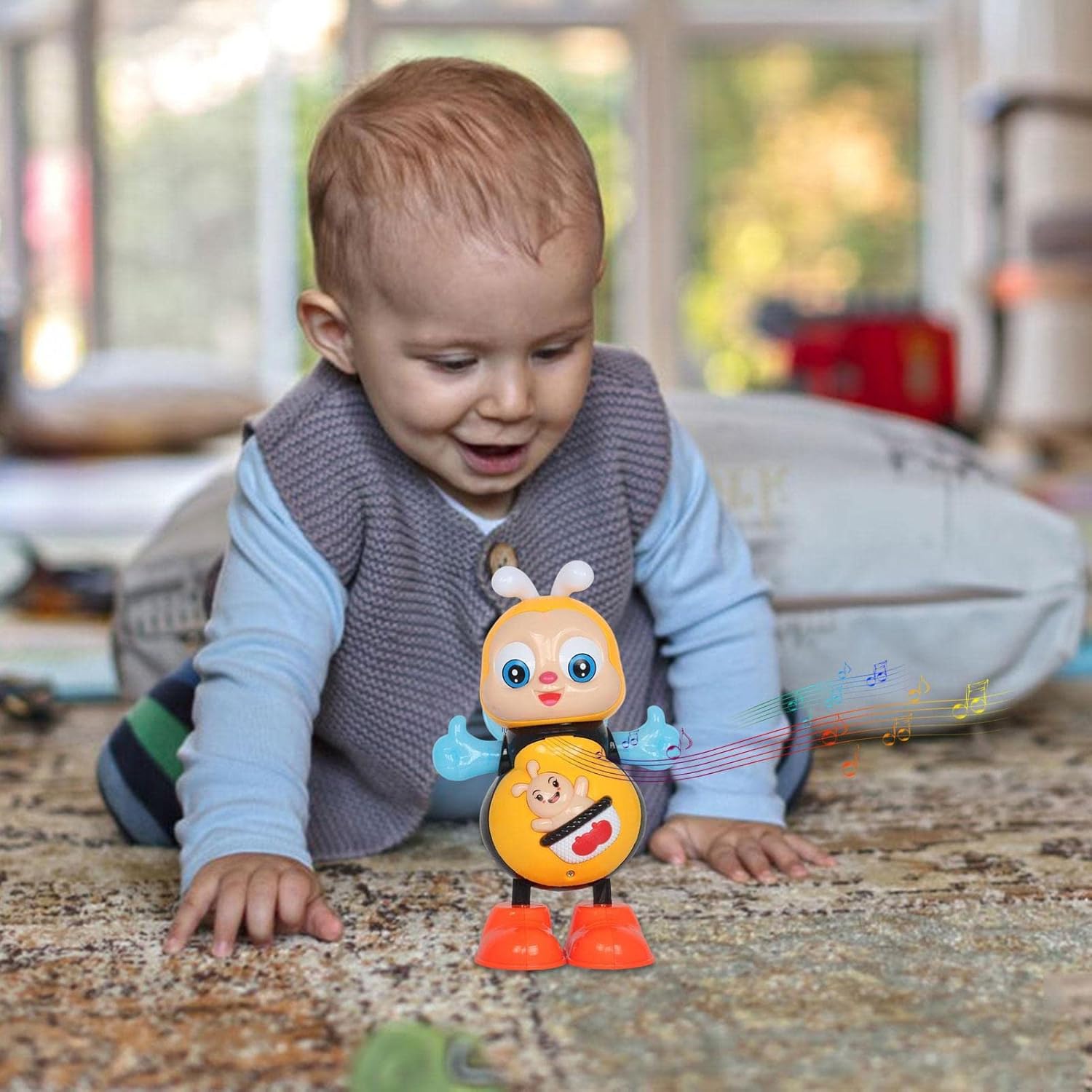Lightning & Musical Cute Bee Toys For Kids - KiddieWink - Gifts They'll Love