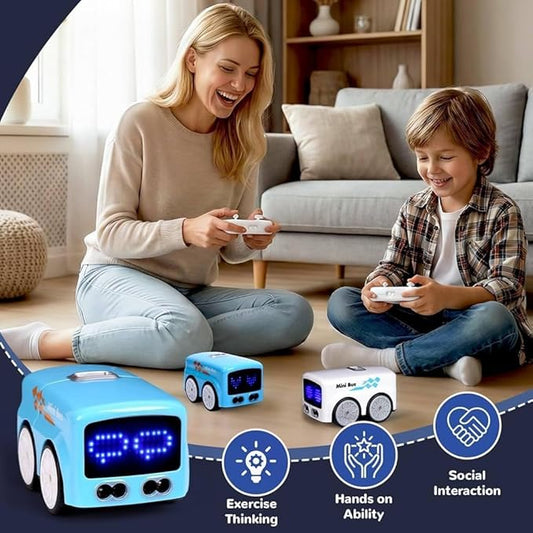 Multifunctional 5 In 1 RC Robo Bus