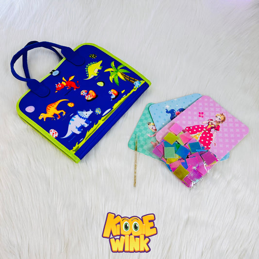 Montessori Busy Book & Princess Poke Art Pack