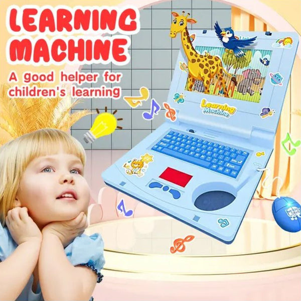 Kids Learning Laptop with Animated Screen & Mouse - KiddieWink - Gifts They'll Love