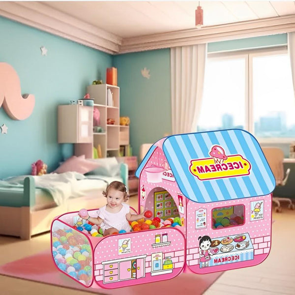 Popup Ice Cream Kids Tent House - KiddieWink - Gifts They'll Love