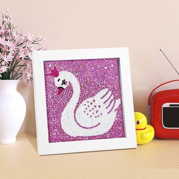5D Diamond Painting Kit With Wooden Frame - KiddieWink - Gifts They'll Love