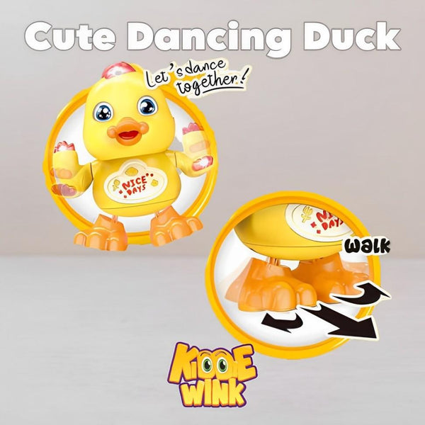 Lightning & Musical Cute Dancing Duck Toy For Kids - KiddieWink - Gifts They'll Love