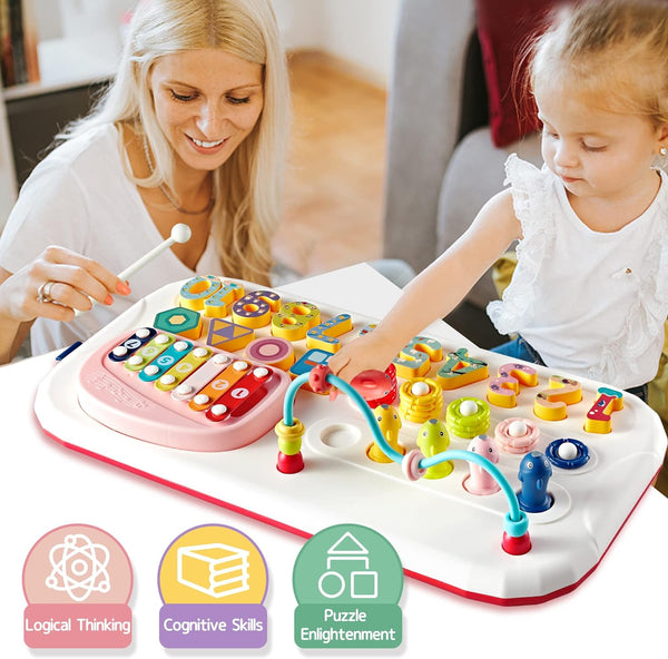 7 in 1 Puzzles Educational Learning Montessori Toys for Kids