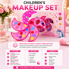Moon Cosmetics Crescent Shaped Makeup Set