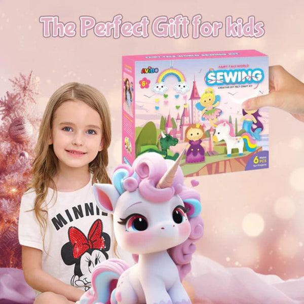 Magical DIY Felt Toy Set – Sew Your Own Fairy