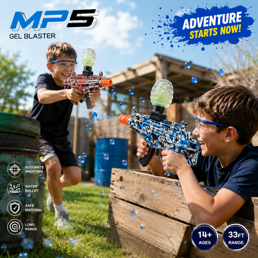 Electric Mp5 Gel Ball Blaster Toy for Kids