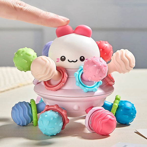 Montessori Baby Teether Chew Rattle Toys - KiddieWink - Gifts They'll Love