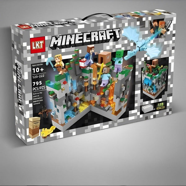 Minecraft Building Blocks With LED Lights (340 Pcs) - KiddieWink - Gifts They'll Love