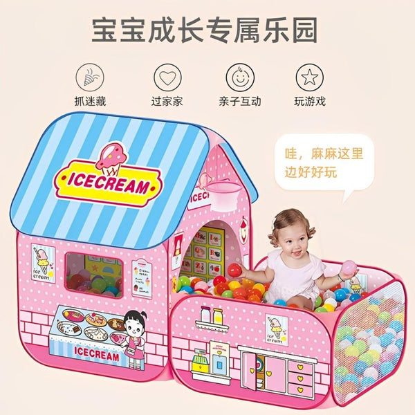 Popup Ice Cream Kids Tent House - KiddieWink - Gifts They'll Love