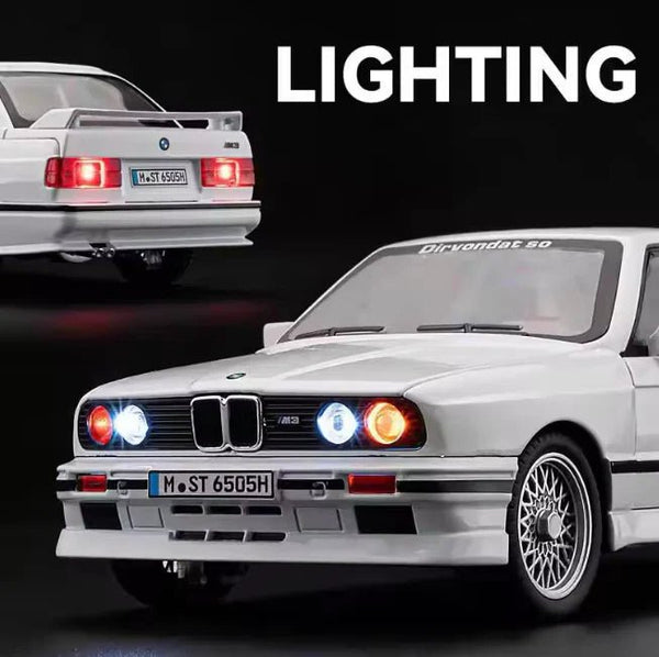 Diecast Model BMW M3 1987 1/24 - KiddieWink - Gifts They'll Love