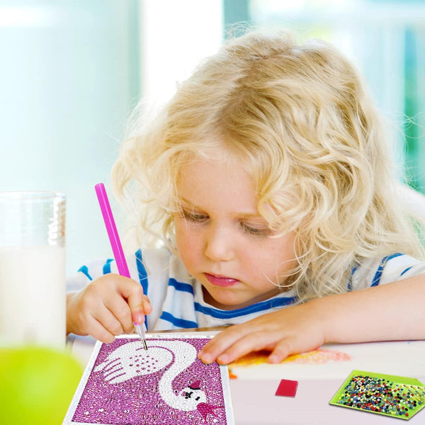 5D Diamond Painting Kit With Wooden Frame - KiddieWink - Gifts They'll Love