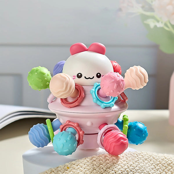 Montessori Baby Teether Chew Rattle Toys - KiddieWink - Gifts They'll Love