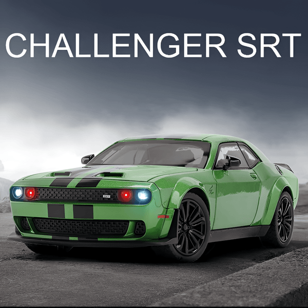 Diecast Model Dodge Challenger Hellcat SRT 1/24 - KiddieWink - Gifts They'll Love