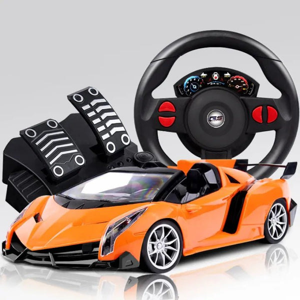 Pedal Steering Wheel Gravity Induction Drift RC Car - KiddieWink - Gifts They'll Love