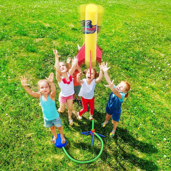Jump & Fun Foam Rocket Launcher Toy