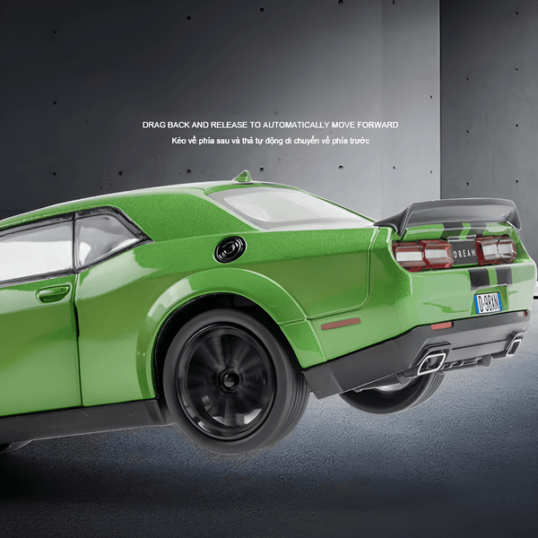 Diecast Model Dodge Challenger Hellcat SRT 1/24 - KiddieWink - Gifts They'll Love