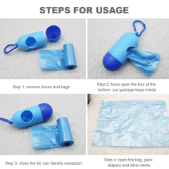 Disposable Baby Diapers Bag Box Kit With Rope Hook - KiddieWink - Gifts They'll Love