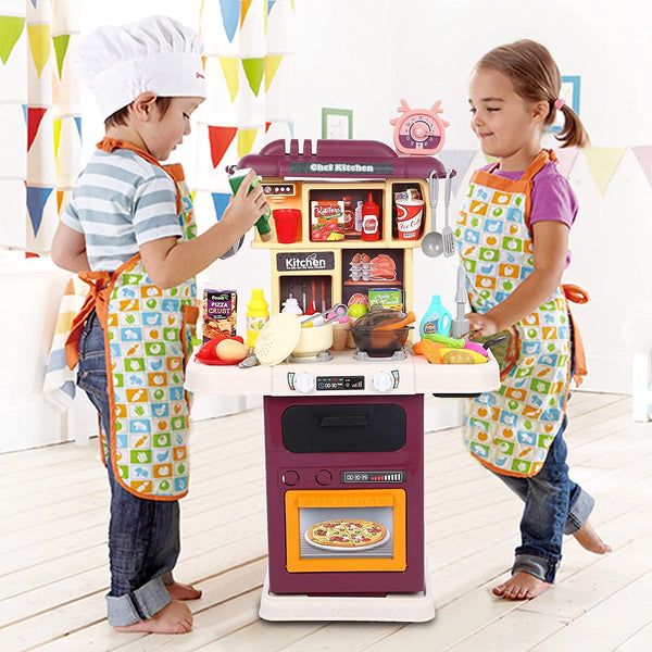 Kitchen Role Cooking Play Set (43 Pcs) - KiddieWink - Gifts They'll Love