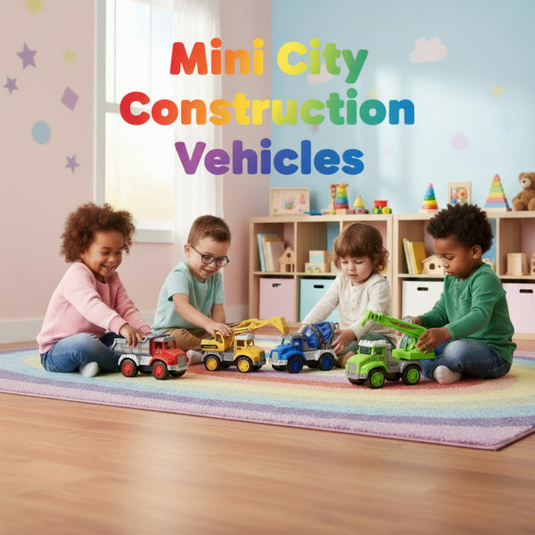 Mini City Construction Vehicles – Real Action
