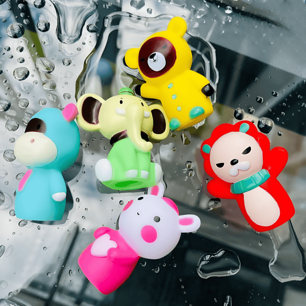 Cute Cartoon Animals Soft Finger Puppet 5 Pcs - KiddieWink - Gifts They'll Love