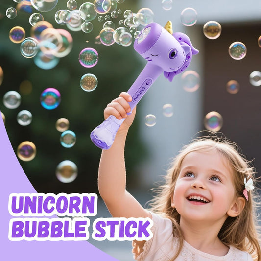 Unicorn Lightning Bubble Stick For Kids – image 1 – KiddieWink