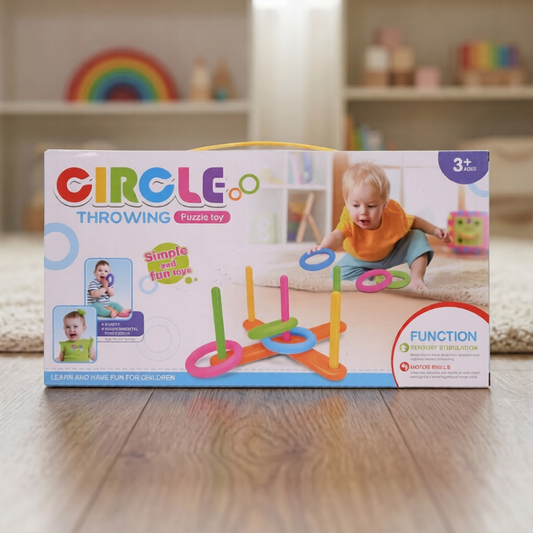 Eye Coordination Circle Throwing Puzzle Toy