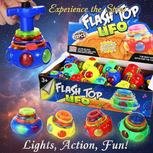 Lightning Flash Top UFO For Kids