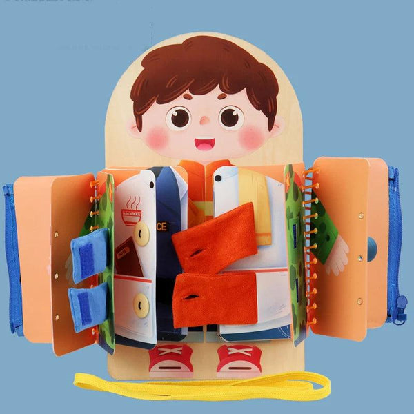 Montessori Toddler Activity Traveling Busy Book - KiddieWink - Gifts They'll Love