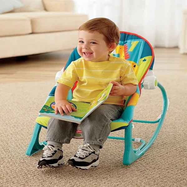 COMFORTABLE & PORTABLE INFANT - TO - TODDLER ROCKER - KiddieWink - Gifts They'll Love