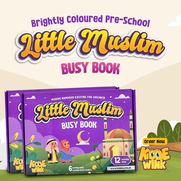 Little Muslim Activity Busy Book For Kids - KiddieWink - Gifts They'll Love