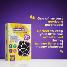 High Contrast Sensory Flash Cards For Babies - KiddieWink - Gifts They'll Love