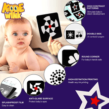 High Contrast Sensory Flash Cards For Babies - KiddieWink - Gifts They'll Love