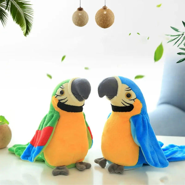 Electric Cute Talking Waving Wings Parrot Toy – KiddieWink