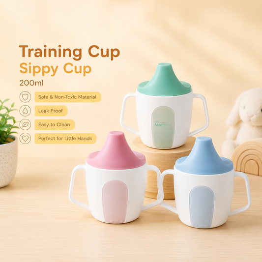 Baby Silicone Sippy Cup with Handles