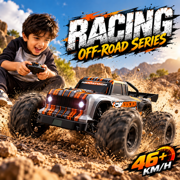 4WD Monster RC Truck 46km/h High Speed Off-Road Car For Kids