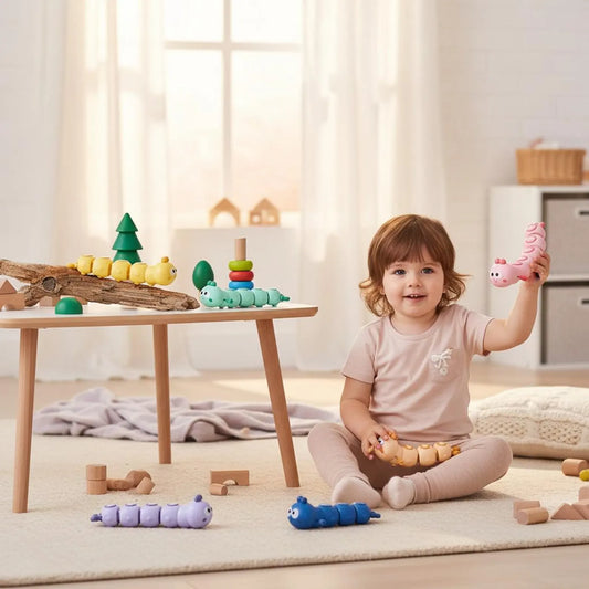Wind Up Crawling Caterpillar Toy