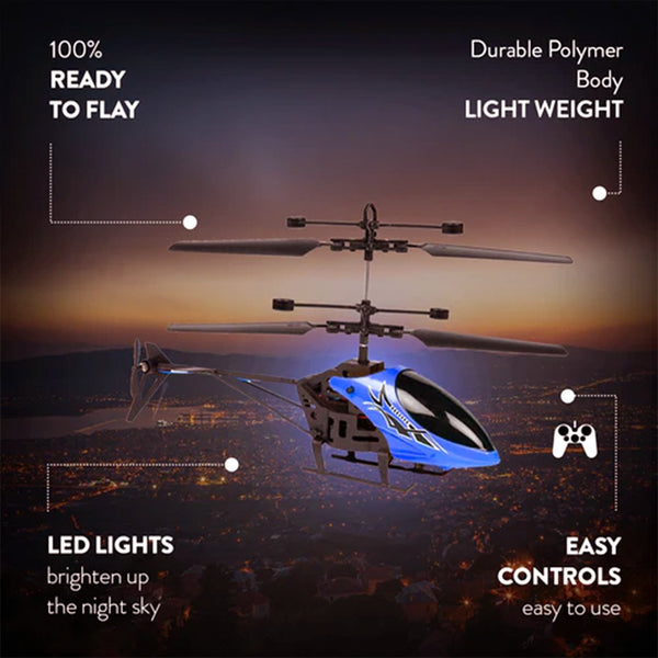 Rechargeable 2CH Mini IR RTF Electric RC Helicopter - KiddieWink - Gifts They'll Love