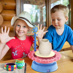 Pottery Wheel Craft Kit for Kids - KiddieWink - Gifts They'll Love
