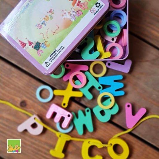 Montessori Educational Rope Wooden Blocks - KiddieWink - Gifts They'll Love
