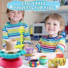 Pottery Wheel Craft Kit for Kids - KiddieWink - Gifts They'll Love